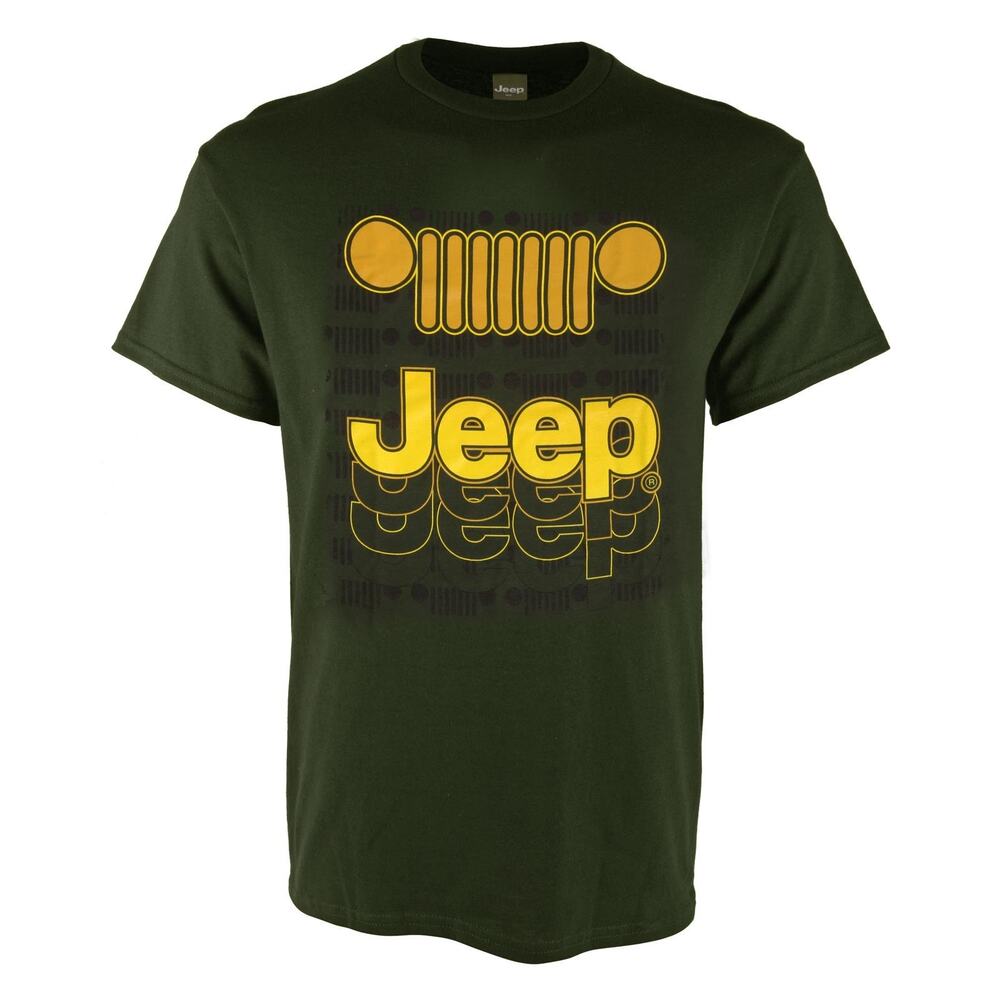 Official licensed Jeep Grill Shirt size large men’s women’s unisex  100% cotton
